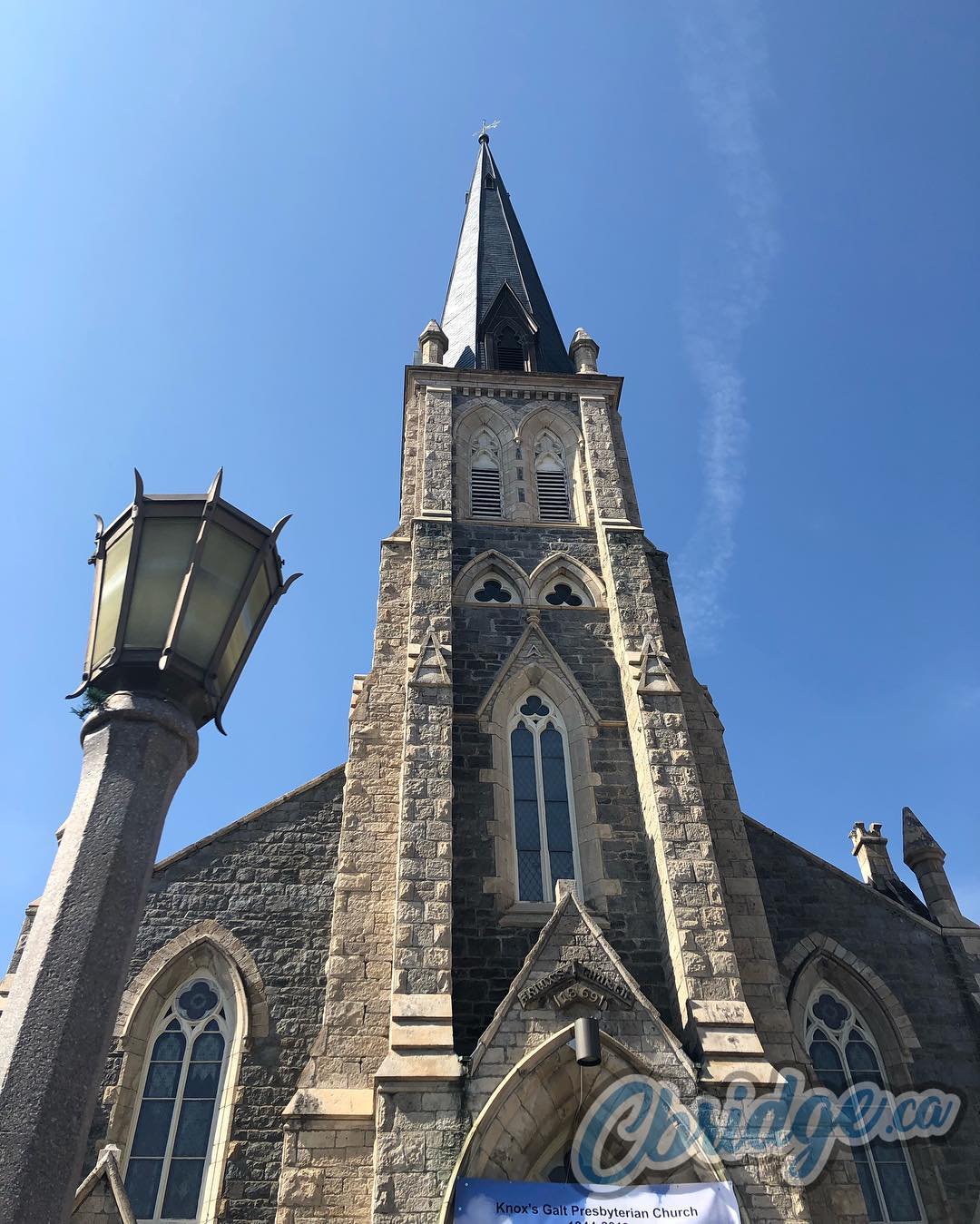 Congratulations to Knox’s Galt Presbyterian Church for 175 years of service to our community! #cbridge